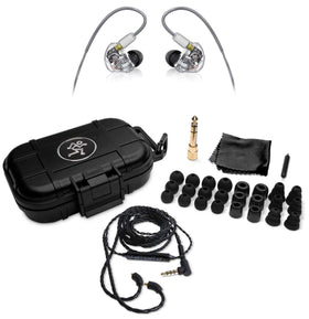 Mackie MP-460 quad balanced armature for crisp detail and immersive listening