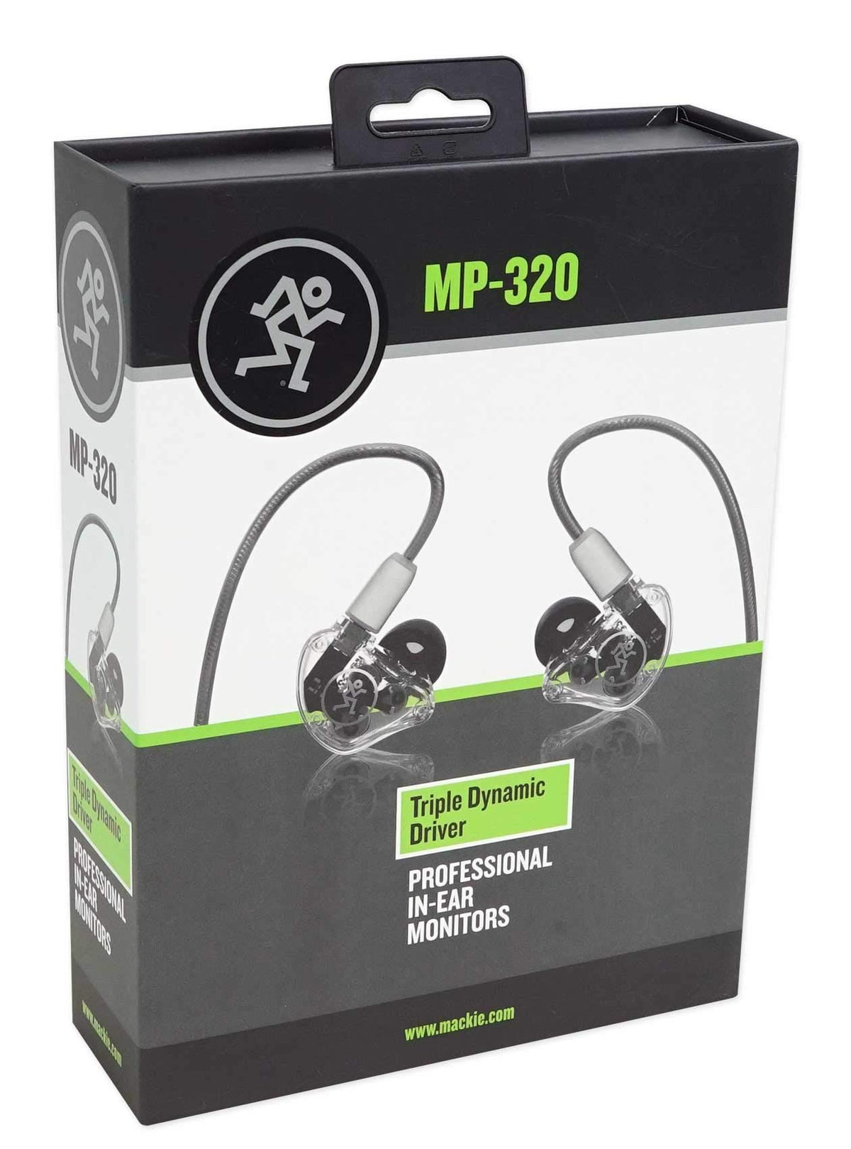 Mackie MP-320 extra cable with in-line remote for on-the-go control.