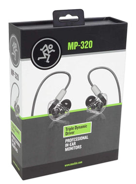 Mackie MP-320 extra cable with in-line remote for on-the-go control.
