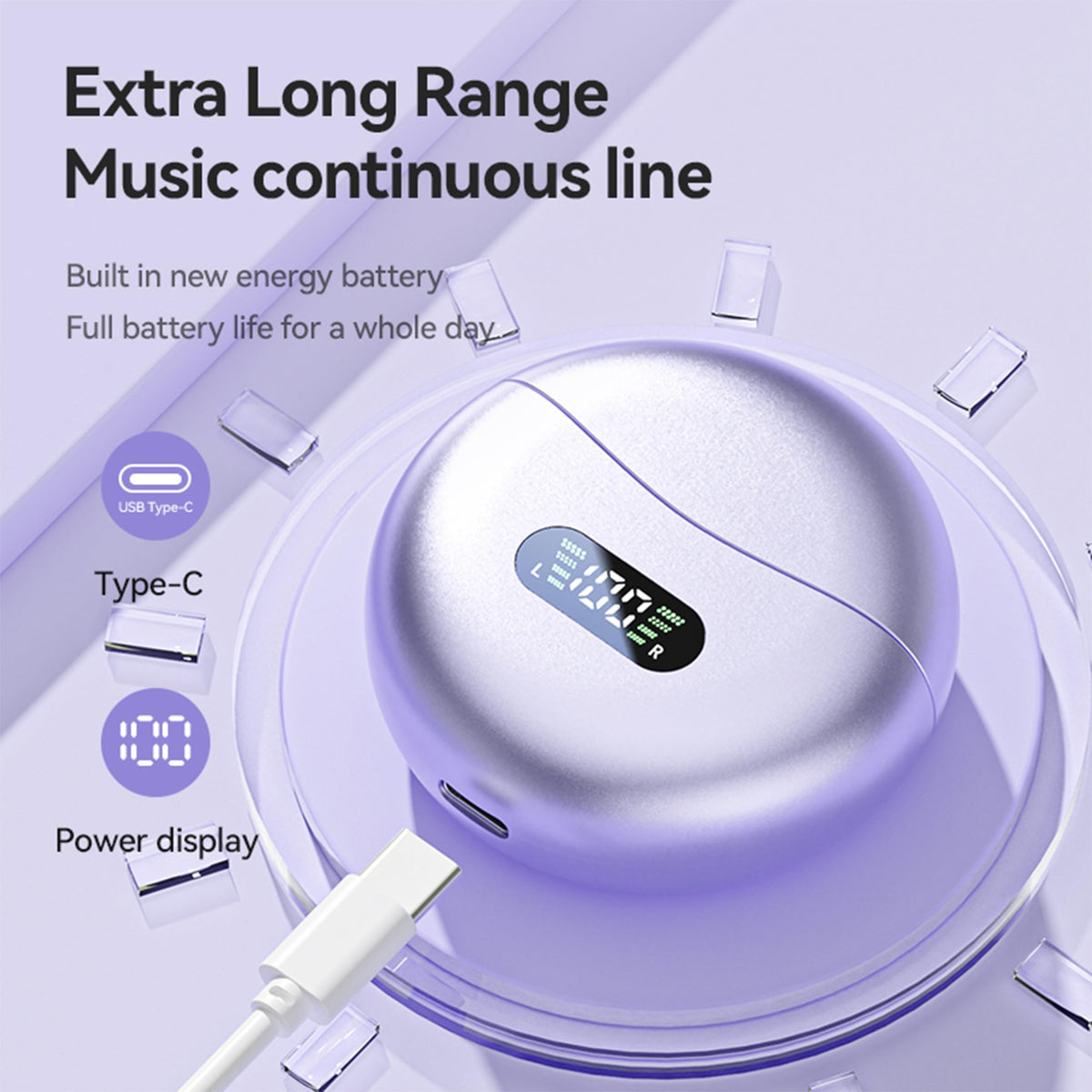 MAcnas 16-2mm driver sound delivers crystal-clear stereo with deep bass