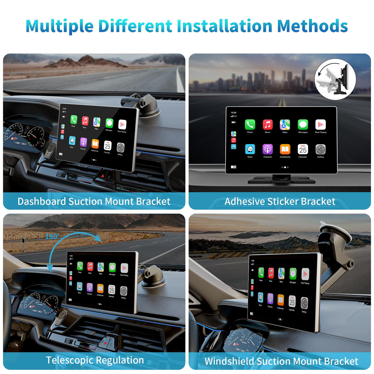 Madoec easy installation via cigarette lighter, no disassembly