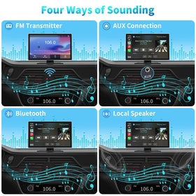 Madoec rear dash cam 1080p for parking and rear traffic