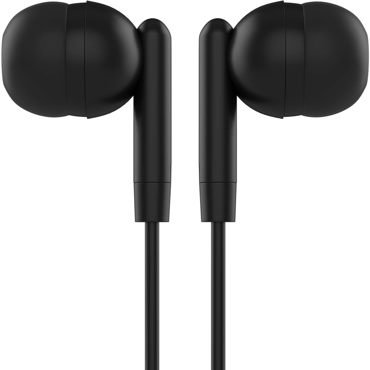 Maeline 3.5 mm earbuds compatible with most devices for versatile use