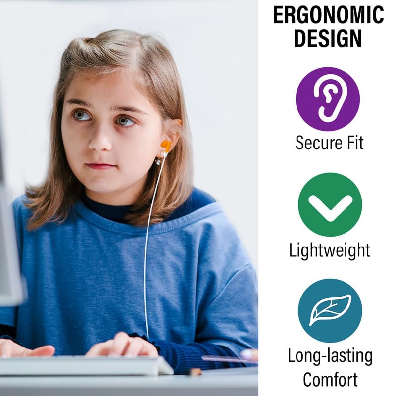 Maeline ergonomic lightweight earbuds crafted for all-day comfort.