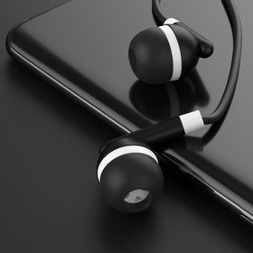 Maeline earbuds in individually packaged sets for quick distribution.