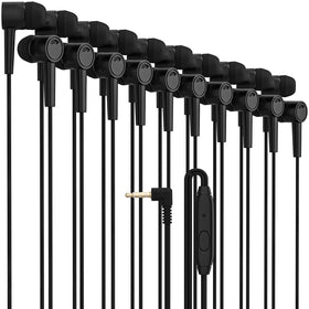 Maeline front packaging of 10-pack earbuds showing contents and clear labeling, cost-saving benefit