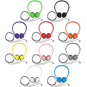 Maeline headphones compatible with iPhone, iPad, Chromebooks, and other devices.