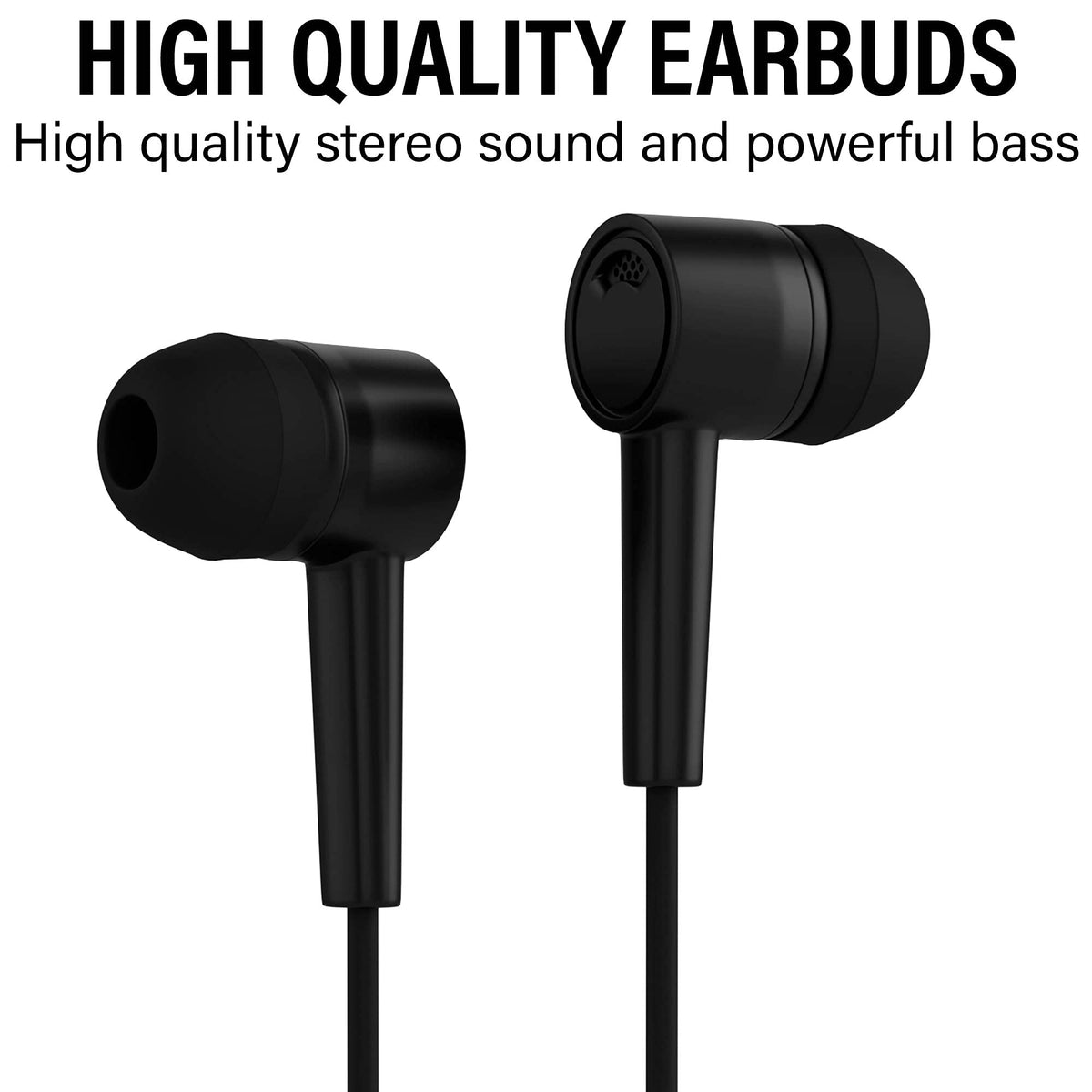 Maeline wired earbuds ten-color set delivers stylish comfort during commutes
