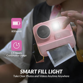 Mafiti Kids Camera 32GB TF card and accessories for instant storage