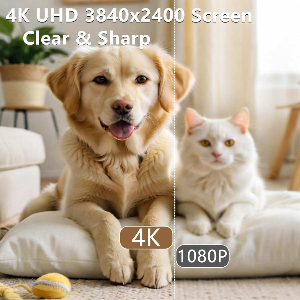 MAFNKOU IPS 4K HDR display delivering vivid colors for creative work.