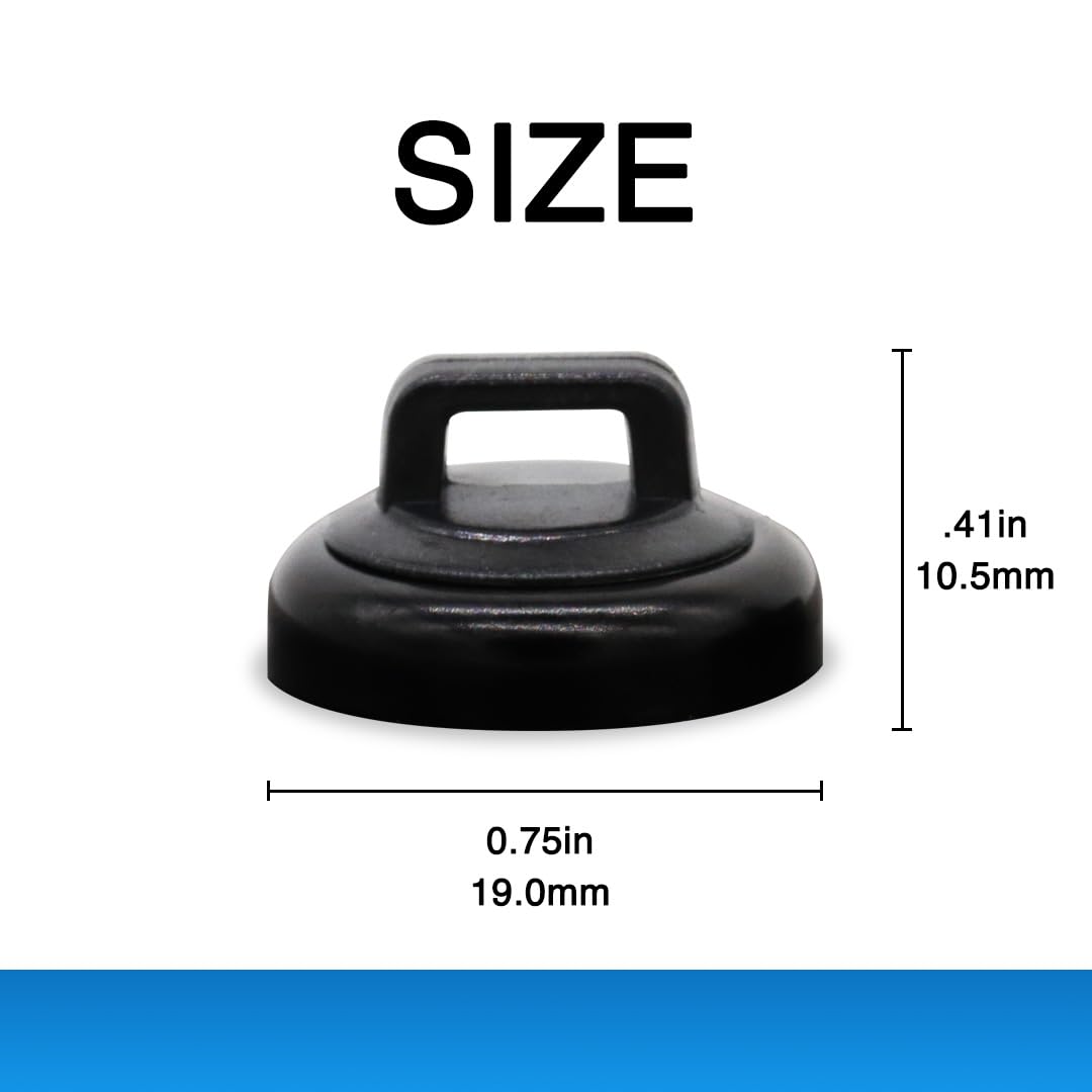 Mag Daddy Magnetic Cable Tie Mount with zip ties, ready for easy installation.