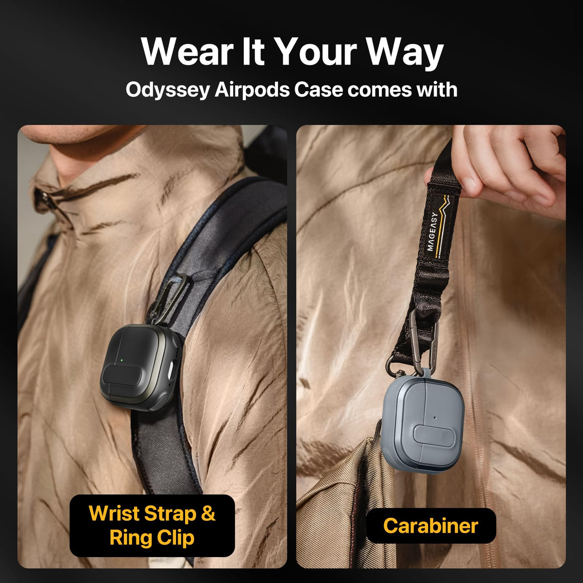 MAGEASY Odyssey locking lid prevents accidental openings during activity.