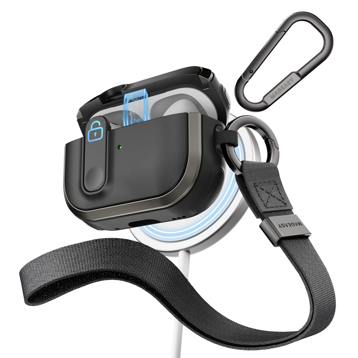 MAGEASY Odyssey front view showing secure fit and rugged protection