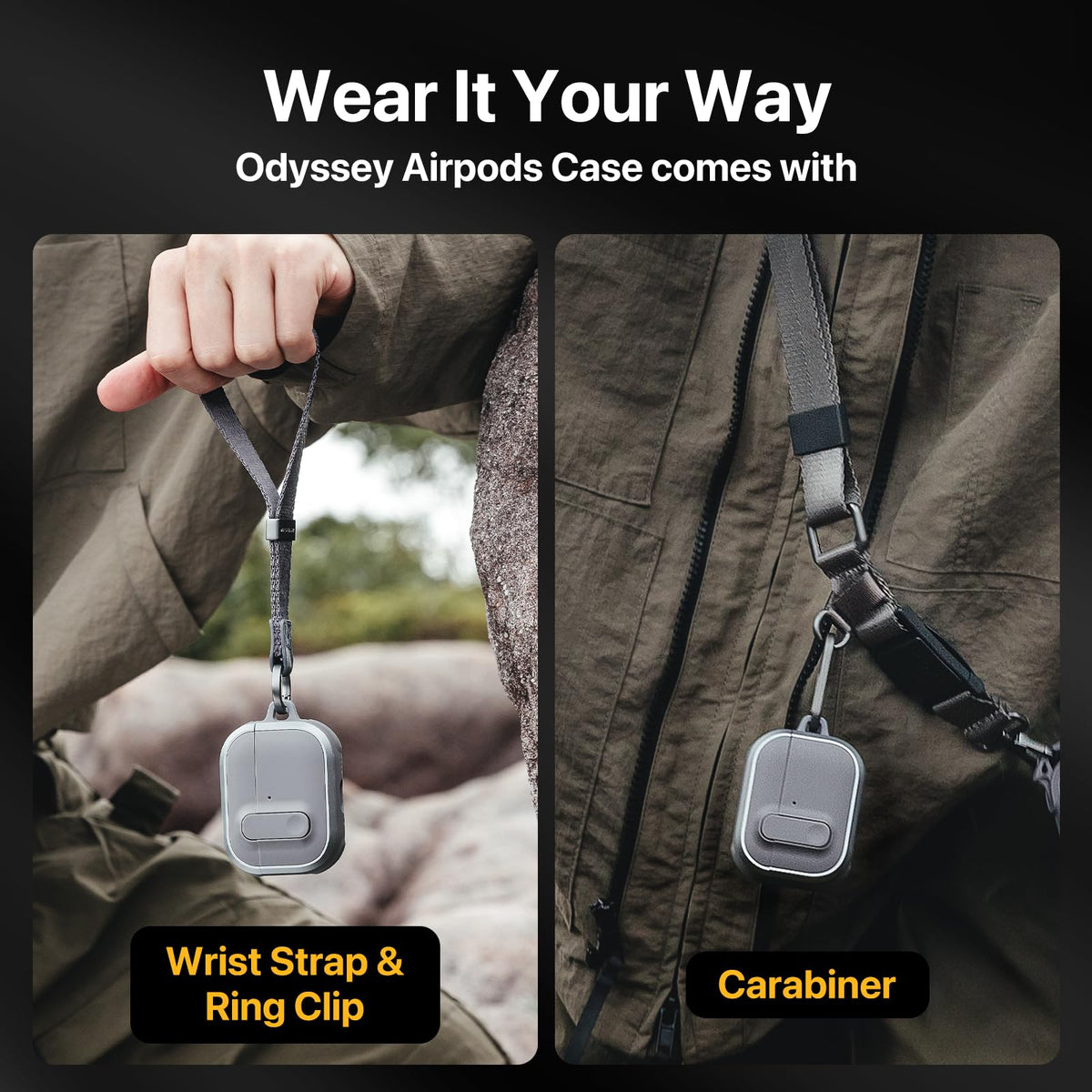 MAGEASY Odyssey next to keys to show compact size and everyday carry