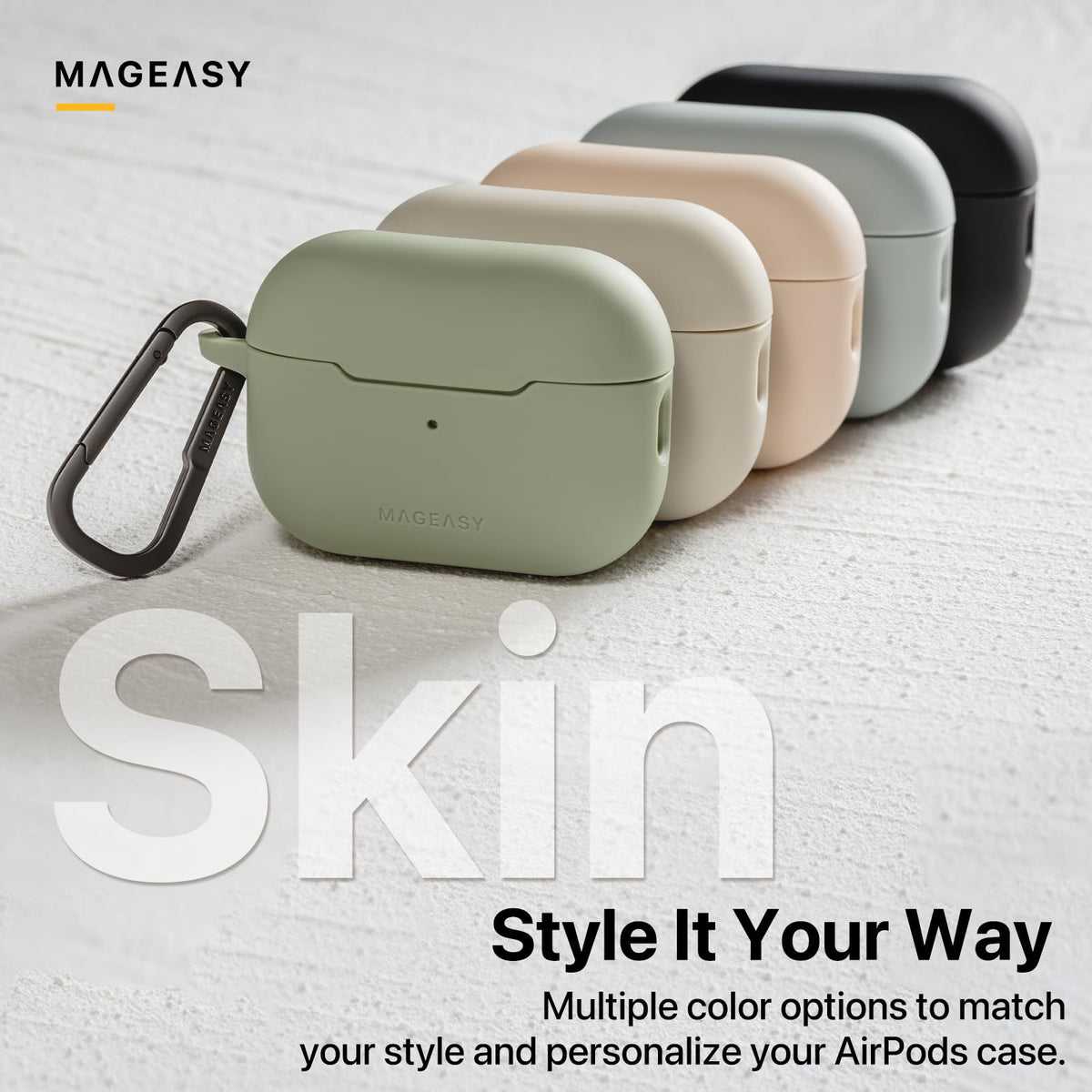 MAGEASY easy-install design shows tool-free, no-scratch attachment