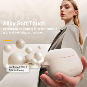 MAGEASY stain-resistant matte finish stays clean during daily use
