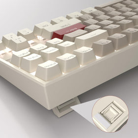 MageGee brown switch close-up revealing tactile mechanism for precise feedback