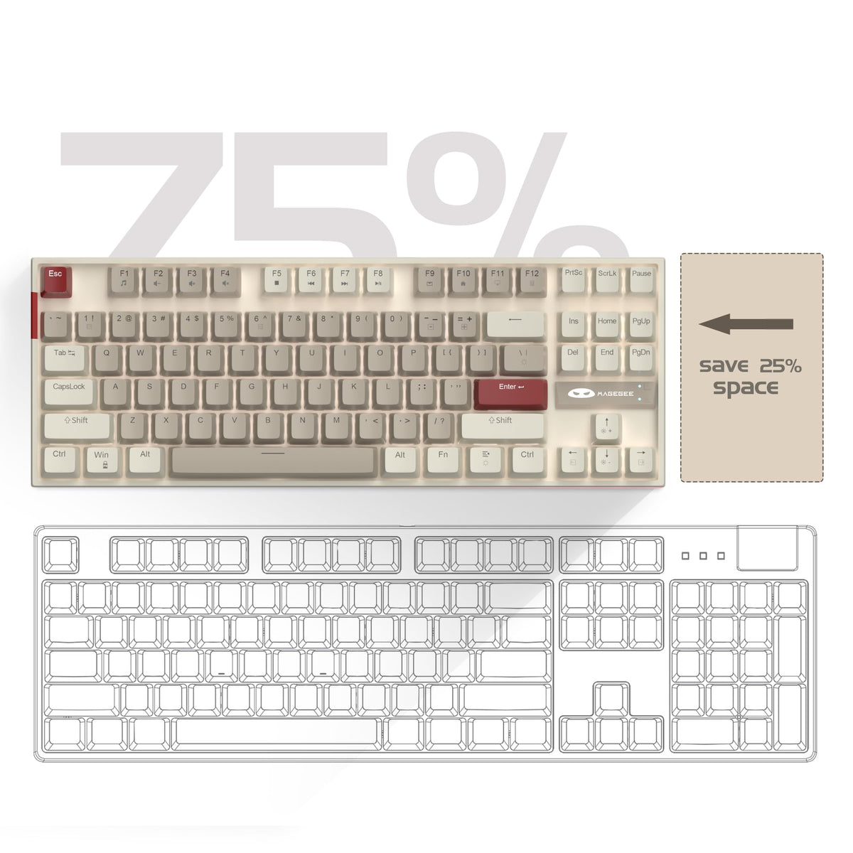 MageGee in a gaming setup showing ergonomic placement and reliable performance