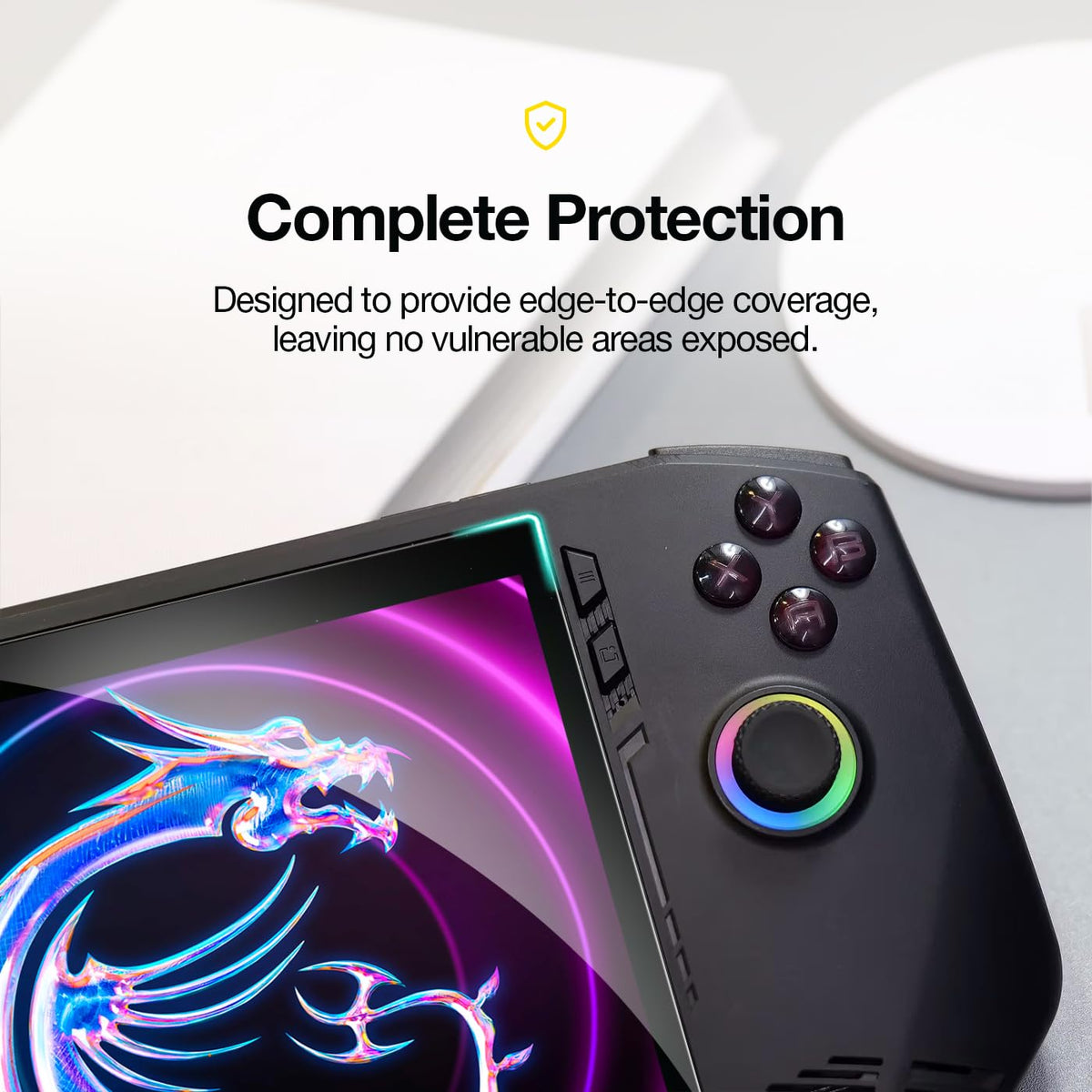 magglass installed on MSI Claw showing clear, responsive display