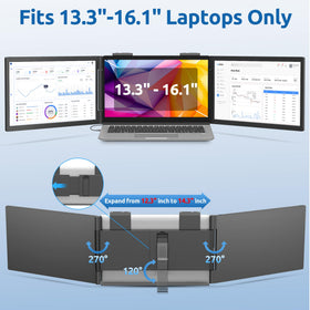 MagicRaven 270-degree rotation lets you adjust viewing angle to suit work style.