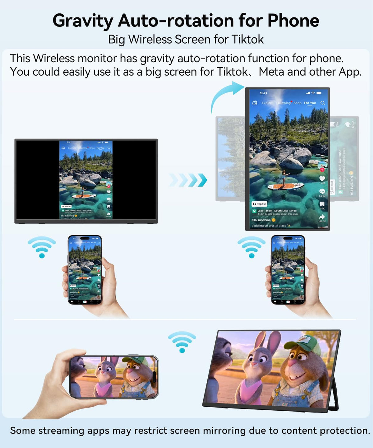 MAGICRAVEN auto-rotation gravity sensor switching orientation