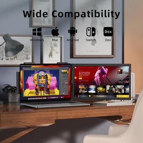 MagicRaven compatible with 14-16.1 inch laptops for flexible use.