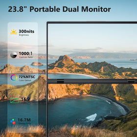 MAGICRAVEN foldable laptop screen enables compact, ready-to-use setups on the move.
