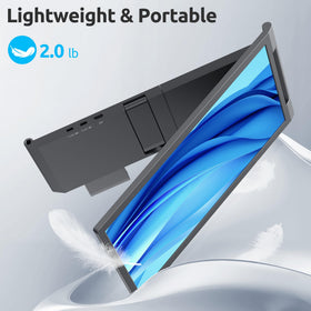 MagicRaven lightweight 2.04 lb second screen ideal for on-the-go productivity.
