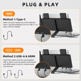 MagicRaven travel-friendly workstation display supports multi-window workflows anywhere.