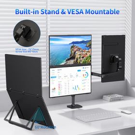 MAGICRAVEN VESA mount holes enable arm or wall installation.