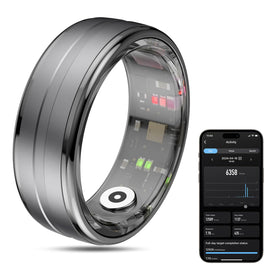 MagLoop ring front view showing sleek black finish and comfortable fit benefit