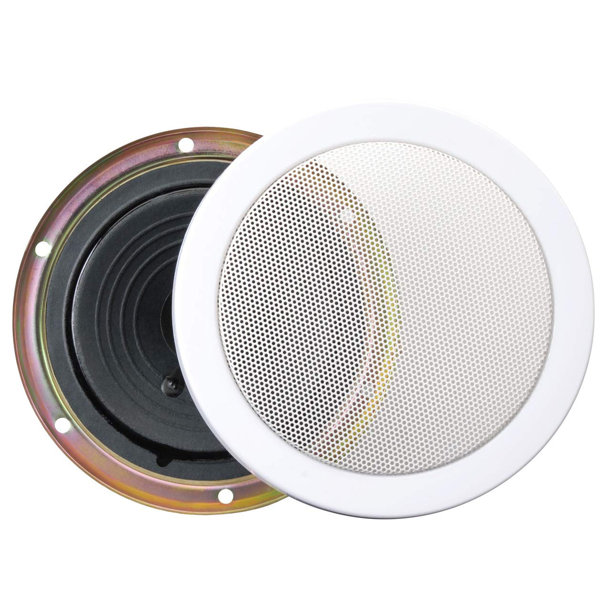 Magnadyne 4-ohm impedance supports up to 10W for clear RV sound.