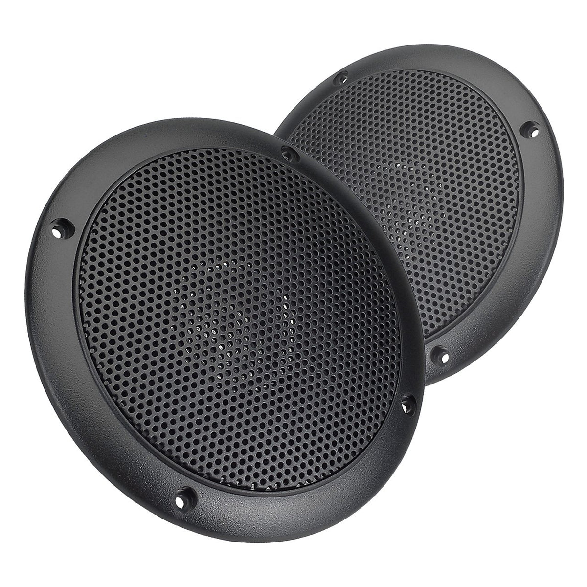 Magnadyne 5-inch water-resistant speaker front view for marine audio setups.