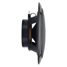 Magnadyne 5-inch water-resistant speaker side view, designed for outdoor durability.