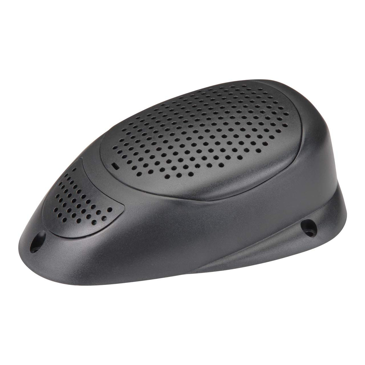 Magnadyne easy-mount 3-inch satellite speaker enables quick outdoor installations near hot tubs.