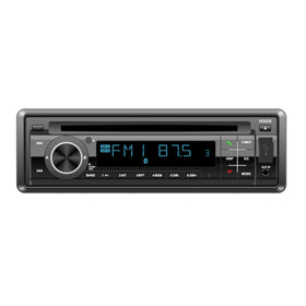 Magnadyne marine receiver front panel with detachable faceplate for security and easy access