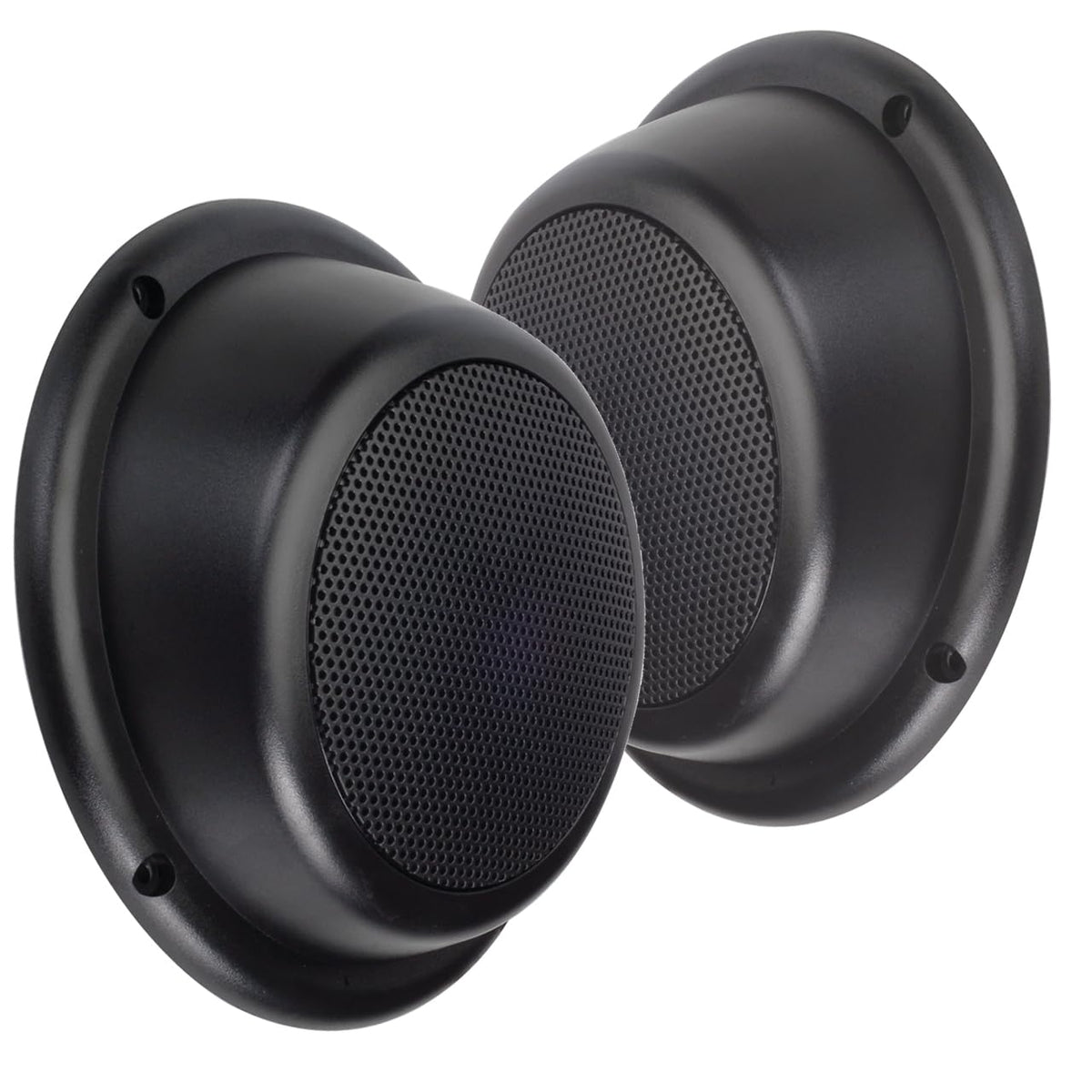 Magnadyne outdoor wedge speaker front view for clear backyard audio