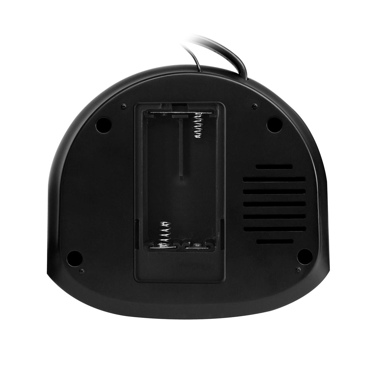 Dual alarm settings on Magnasonic clock radio for separate wake times