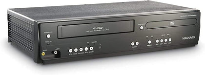 Magnavox DV220MW9 front view, compact DVD/VCR combo for family movie nights.