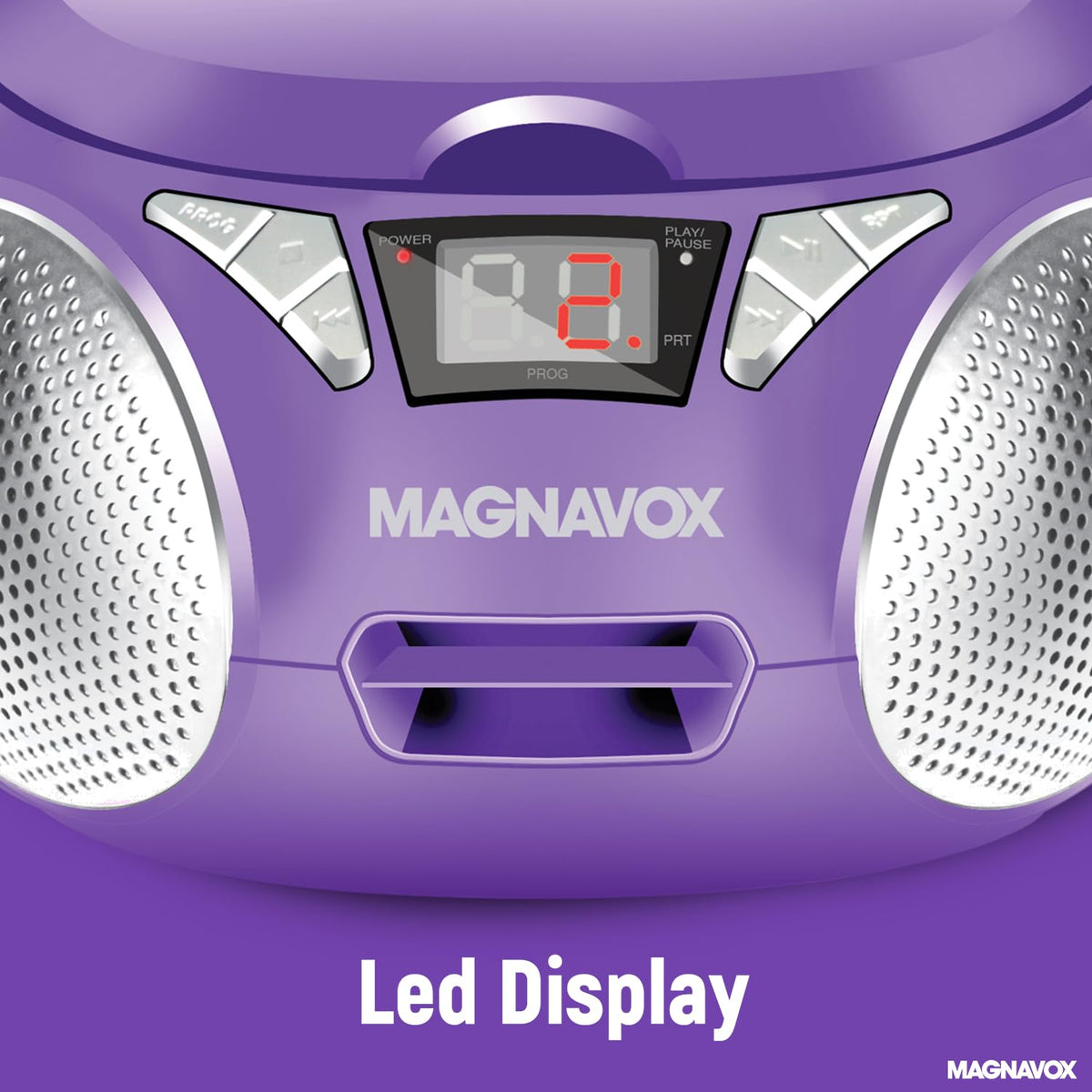 Magnavox in kitchen lifestyle scene offering casual music while cooking
