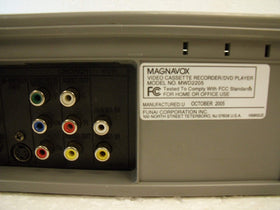 Magnavox MWD2205 side profile highlighting slim footprint