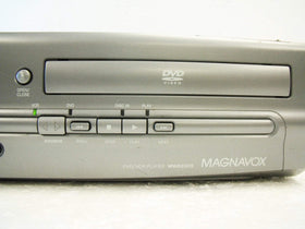 Magnavox MWD2205 VCR tape slot ready for playback
