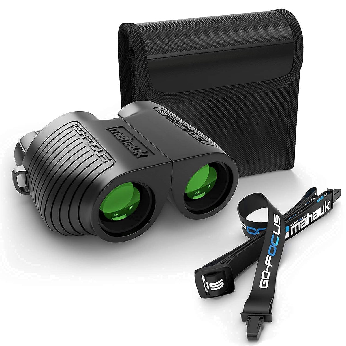 Mahauk side profile with neck strap showing easy carry convenience