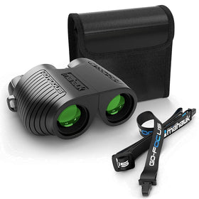 Mahauk side profile with neck strap showing easy carry convenience
