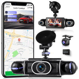 MAHVEC 360 front camera captures the road with a wide, unobstructed view.