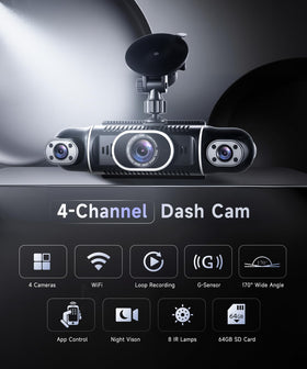 MAHVEC 360 rear camera provides reliable coverage behind your vehicle.