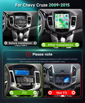 MAHVEC 8Core Android 15 UI on vertical IPS display for clear maps and lists