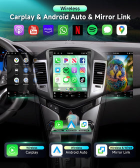 MAHVEC wireless CarPlay enables hands-free calls and real-time navigation in Cruze