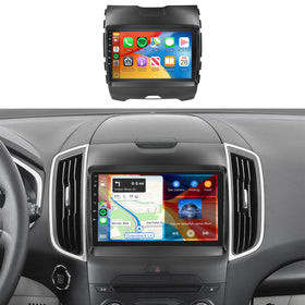 MAHVEC 9-inch Ford Edge touchscreen enables wireless CarPlay navigation on the road