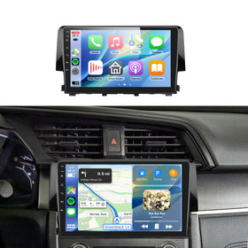 MAHVEC Honda Civic 2016-2020 radio installation for seamless upgrade.